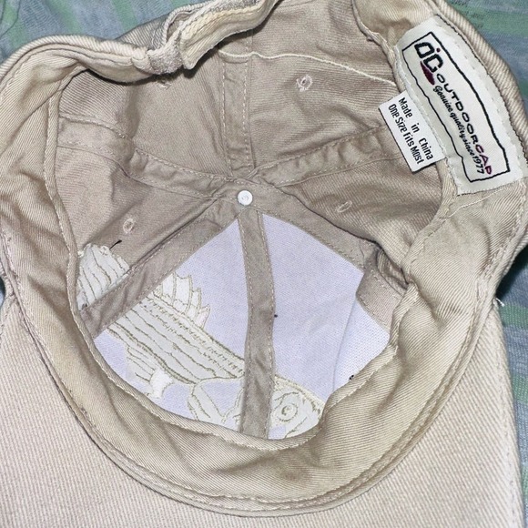 Vintage OC OutdoorCap Striper Fishing Embroideredd Baseball Cap - Picture 8 of 9